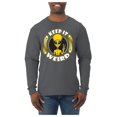 thumbnail image 2 of Wild Bobby Keep It Weird Alien Men Long Sleeve Shirt, 2 of 6