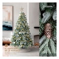 thumbnail image 3 of Árbol Navidad Nevado + Piñas + Estrella Pino Navideño 1.8m Ramas Mixtas Esquimal, 3 of 6