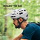 thumbnail image 3 of Casco de bicicleta BATFOX LA302 para hombres, mujeres, adultos y jóvenes, color blanco, 3 of 6