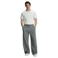 thumbnail image 6 of FEDTOSING Mens Fleece Lined Baggy Sweatpants Winter Wide Leg Comfy Elastic Waist Oversize Track Pants, 6 of 7