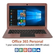 Microsoft Office Laptops 12 5 Ultra Slim Laptop Windows 10 Home Office 365 Personal 1 Year