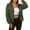 Green womens coat, variant on up to 60% off Gifts Winter Womens Plush Coat Womens Fuzzy Sherpa Coat Open Front Zipper Stand Neck Fluffy Fleece Jacket Long Sleeve Casual Solid Double Side Plush Outwear 2023 Plush Coat