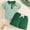 Green, variant on ZOYOEN Toddler Boys Graphic Outfits Set- Short Sleeve Soft Cotton Cute Casual T Shirts and Shorts Summer Clothes White Size 3 T
