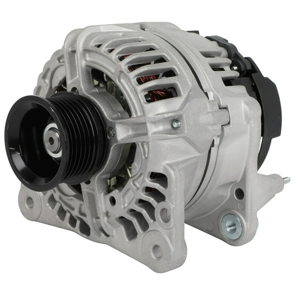 SCITOO Alternator Fit for Volkswagen for Eos 2.0L 2007-2009, for GTI 2.0L 2006-2008,for Volkswagen for Jetta 2.0L 2008 , for Jetta City 2.0L 2008 12V 110Amp CW 6-Groove Pulley 23356