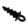thumbnail image 4 of 2 piezas de soporte para boilies de pesca de carpa con tornillo de plástico Negro, 4 of 7