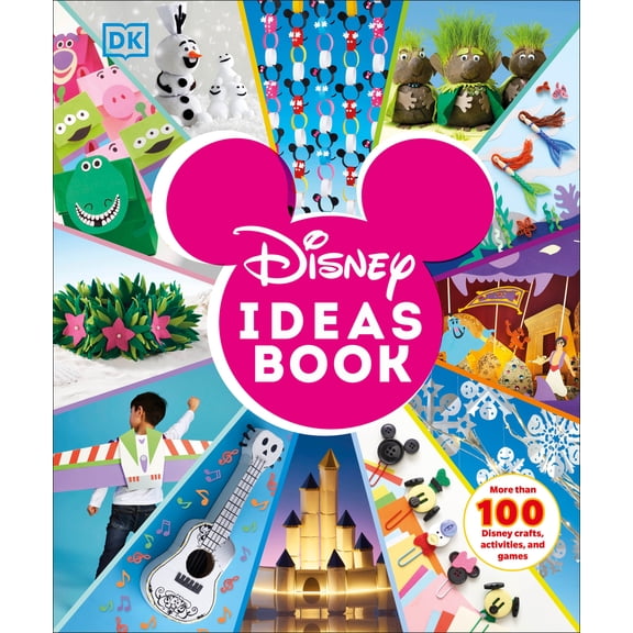 Pre-Owned Disney Ideas Book: More Than 100 Disney Crafts, Activities, and Games (Hardcover) 146546719X 9781465467195