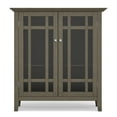 thumbnail image 4 of Bedford 39 inch Wide Solid Wood Medium Storage Cabinet in Farmhouse Grey, 4 of 10