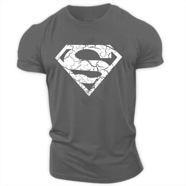 Novedad de verano, camiseta informal de manga corta con cuello redondo y estampado de dibujos animados 2d para deportes al aire libre, holgada y cómoda de secado rápido