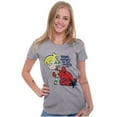 thumbnail image 4 of Christmas Member of Naughty List Women's T Shirt Ladies Tee Brisco Brands S, 4 of 5