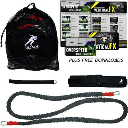 Kbands Training Reactive Stretch Cord Speed Resistance (Best Speed Training Equipment)