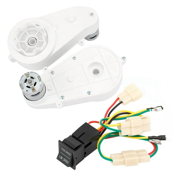 Caja De Cambios Con Motor De 12V Para Ruedas Eléct... – Grandado