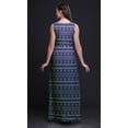 thumbnail image 5 of Bimba Ikat Robe Longue Décontractée Sans Manches à Col Rond pour Femmes, Imprimée - Très Petit, 5 of 5