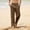 Coffee, variant on Men's Casual Pants Big and Tall Loose Elastic Waist Pants with Pockets Clean Fit Soft Touch Pants for Weekend Outing Blue XXXXL
