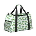 thumbnail image 2 of Fotbe St. Patrick's Day rainbows Bolsa de Viaje con Estampado, Bolsa de Fin de Semana para Mujer con Compartimento para Zapatos, Bolsa de Gimnasio con Bolsillo Húmedo, 2 of 7