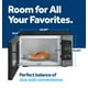 thumbnail image 4 of Horno microondas GE GCST20S1WBB, capacidad de 1200 vatios, cúbico, 8 configuraciones de cocción automática, elementos esenciales de cocina para encimera, dormitorio o apartamento, negro, tecnología de, 4 of 5