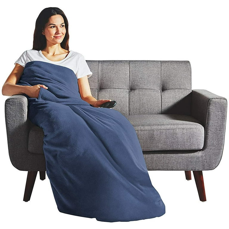 Sunbeam heated blanket with foot pocket hot sale