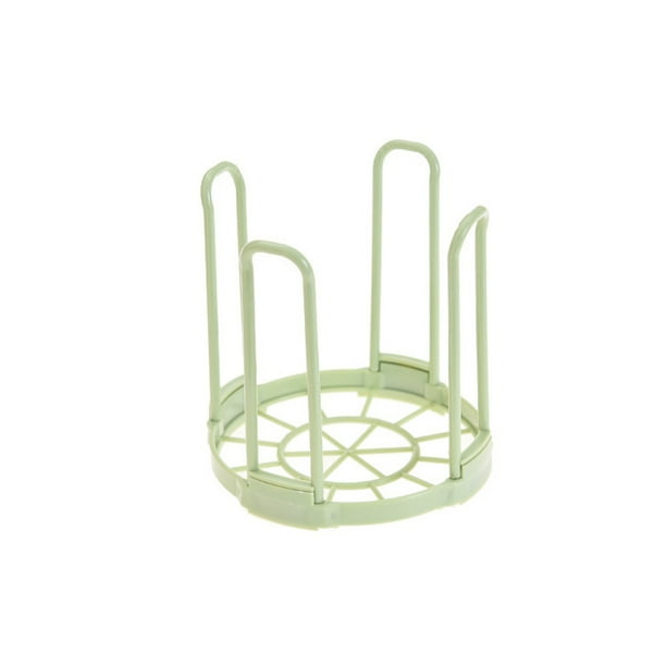 Mnjin Bowls Organizer Drain Water House Dish Rack Bowl Holder Grids