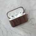 thumbnail image 2 of AirPod Case Real Wood Walnut, slim protective Apple air pod cover with wireless charging, 2 of 10
