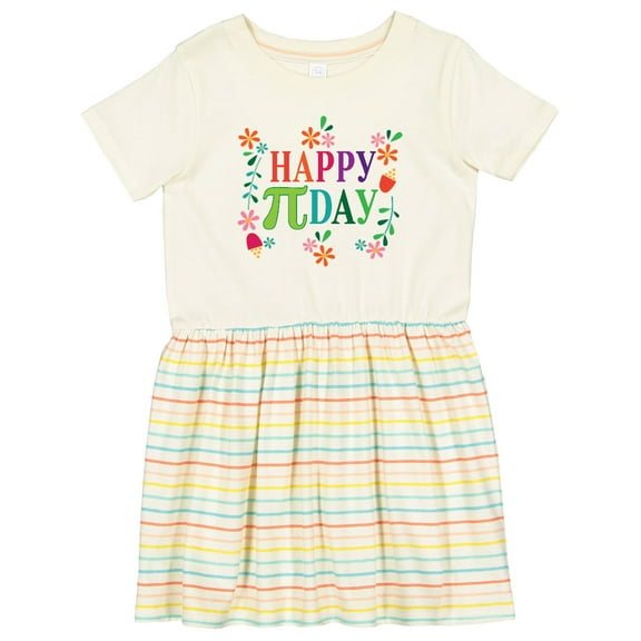 Inktastic Happy Pi Day Girls Girls Toddler Dress