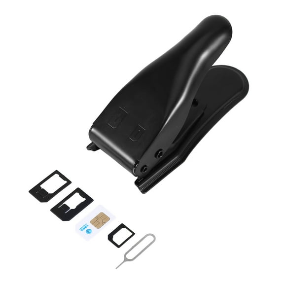 ZOUSSIQI 2in1 Adapters Micro/Standard to Nano SIM Card Cutter For iPhone 6 5 4/Samsung EL225#63639