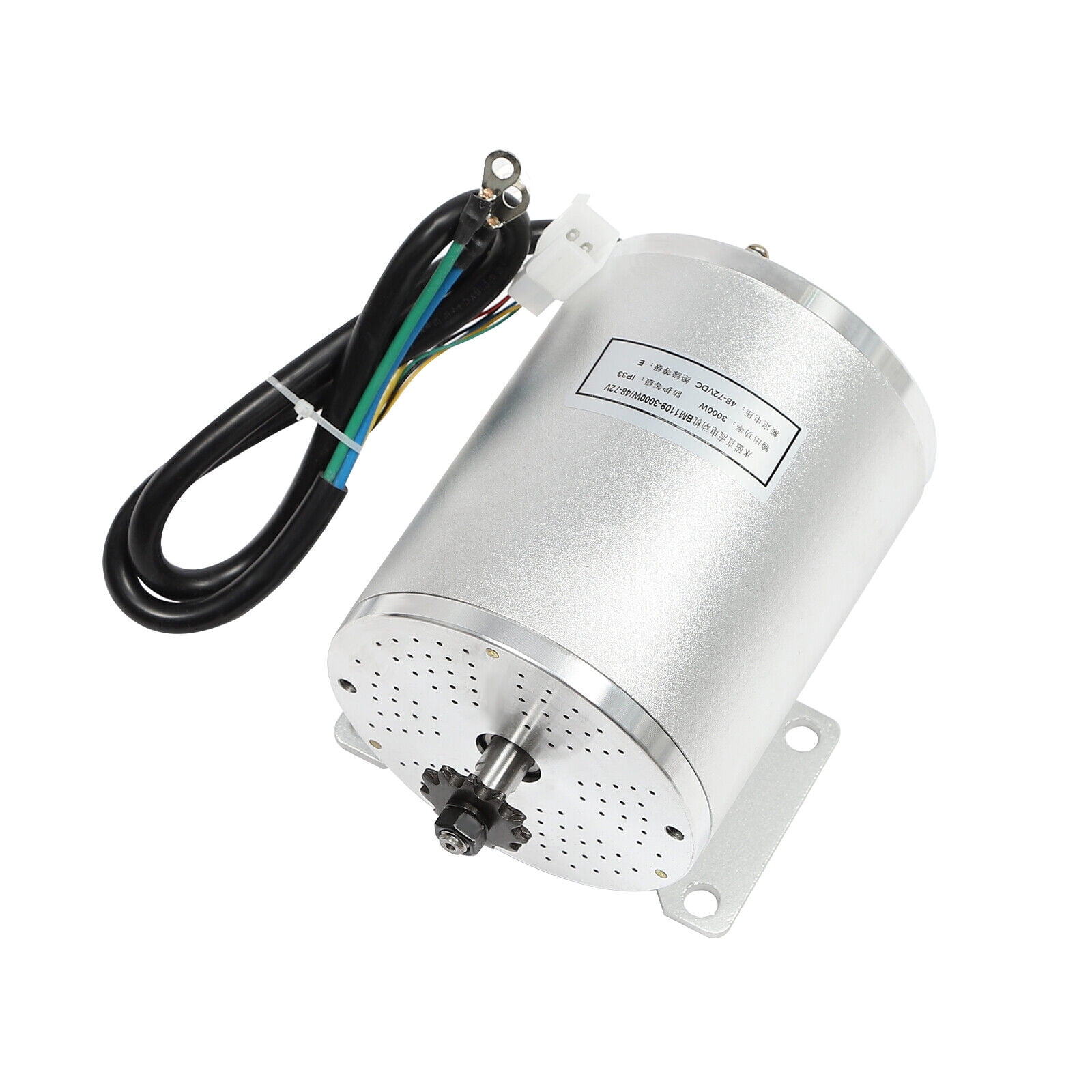 72V 3000W Brushless Motor Kit with Controller and Throttle for Electric Scooter E Bike Engine Motorcycle DIY Part Conversion Kit