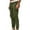 Army Green, variant on Hfyihgf Men's Fashion Casual Jogger Trousers Sweatpants Cotton Button Drawstring Workout Running Cargo Athletic Long Pants Khaki L