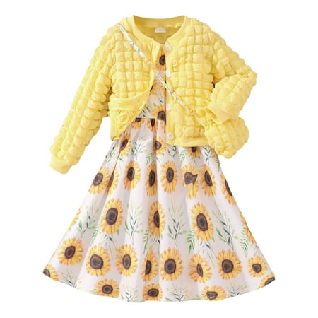 

Toddler Girls Long Sleeve Floral Print Coats And Dress Bag 3PCS Outfits Clothes Set For Children Kids Winter Fall Clothes School Uniforms For Girls 5t Girls Clothes Fairy Dress Baby