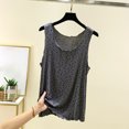 thumbnail image 7 of Achuyrbd Tank Tops for Women Floral Print Square Neck Tank Top, Sleeveless Fitted Casual Top, 7 of 7