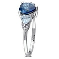 thumbnail image 3 of Everly Women's Topaz Sterling Silver Ring, 3 of 7