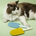 thumbnail image 3 of ZenCart Cat Tongue Comb Ice Cream Design Massage Comb Double Sided Pet Grooming Deshedding Brush for Removing Mats Tangles Loose Fur from The Undercoat, 3 of 8