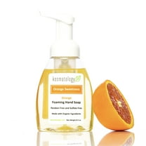 kosmatology® Orange Sweetness Organic Foaming Hand Soap | Moisturizing Hand Wash | Clean Ingredients, Infused with Essential Oils | 8.5 fl oz