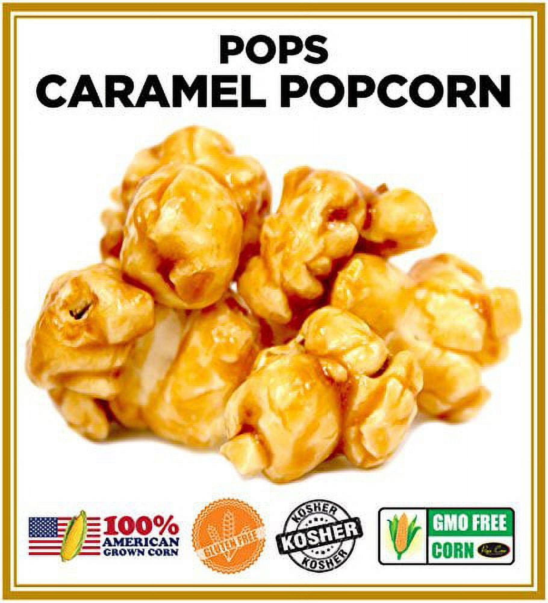 Gourmet Pops Corn BULK/WHOLESALE CARAMEL POPCORN- 5 GAL-80 CUPS-95 OZ- FREE SANITARY SCOOPER!!…