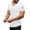 #01-White, variant on Men's V Neck Muscle Workout Athletic T-Shirt Bodybuilding Fashion Short Sleeve Slim Fit Zipper Tee Top