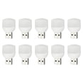 thumbnail image 1 of Yuarrent Luz de libro USB lectura cabecera LED portátil dormitorio ordenador portátil dormitorio iluminación Festival 10 Uds luz blanca Type2 NO2, 1 of 6