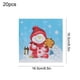 thumbnail image 3 of Servilletas de Papel Desechables Navideñas | Servilletas Azules Festivas | 20 Unidades | 16,5 X 16,5 Cm | Biodegradables | Decoración de Mesa, 3 of 6
