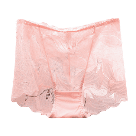Fulorrnie Underwear for Women Plus Size High Waist Comfort Panties Cute Elastic Stretchable Adaptable Panty  Watermelon Red  8