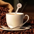 thumbnail image 2 of WEUVEB 100Pcs Wooden Disposable Stir Sticks for Coffee and Hot Drinks Natural Beige, 2 of 9