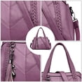 thumbnail image 3 of Sac à Bandoulière PU HBOBO avec Sangle Réglable - Design Doux et Durable, 3 of 5