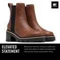 thumbnail image 2 of Bota Sorel Joan Now™ Chelsea Velvet Bronceado/Negro 10.5 B, 2 of 5
