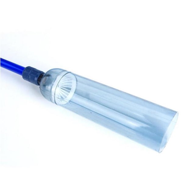 Hytrove Tank Water Changer Aquarium Water Changer Plastic Blue 1 Set