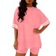 thumbnail image 2 of Eres Más Que una Camisa de Puntuación de Prueba, Blusa de Manga Larga de Ajuste Seco con Pantalones de Cintura Elásticos, 2 of 5