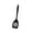 black, variant on Small Silicone Dpatula Heat-resistant and Non Stick Pan Frying Spatula Flat Bottom Pan Spatula Kitchen Tool
