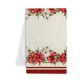thumbnail image 2 of Tuelaly Christmas Kitchen Towels and Dishcloths,Merry Christmas Tree Snowman Dish Towels,Gnome Red Buffalo Plaid Truck Holiday Tea Hand Towels Housewarming Gifts for New Home Bathroom Decorations, 2 of 9