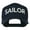 Navy, variant on Sailor Embroidered Cap - Royal OSFM