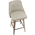 thumbnail image 4 of Gianna Mid-Century Modern Counter Stool by LumiSource, 4 of 8