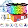 thumbnail image 1 of Manguera de luces led 25 Metros RGB 5050 Multicolor con control remoto DOSYU DY-YL07, 1 of 8