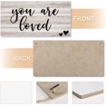 thumbnail image 4 of Hanging Wood Sign Home Decorative You Are Loved Hanging Wood Sign, Printed Wall Plaque Wood Signs, Hanging Rustic Family Signs For Home Decor Gift 12X6 Inch, 4 of 7