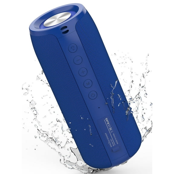 Aursear Portable Bluetooth Speaker, Wireless Speaker with Loud Stereo Deep Bass Sound, Outdoor Speakers with Bluetooth 5.0, 30H Playtime, Dual Pairing for Home,Party