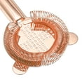thumbnail image 3 of Cocktail Strainer, 1pack - Stainless Steel Bar Strainer for Drinks, Bar Tool for Bartender (Rose Gold, 160mm), 3 of 6