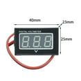 thumbnail image 4 of S SERENABLE Mini Jauge de Batterie Affichage Vert Rouge, 4 of 5